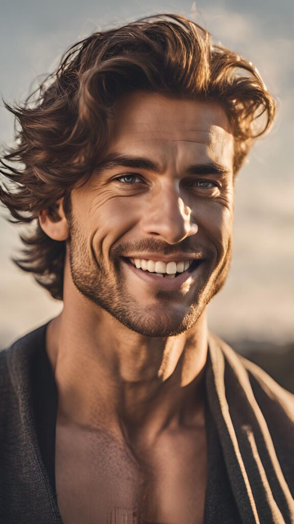 A handsome man MAny Lives Ranch